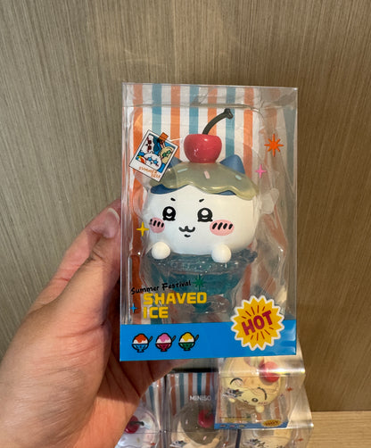 ChiiKawa X Miniso Hot Summer Series | ChiiKawa Hachiware Usagi Momonga Kurimanju Rakko In Dessert Cup Cute Plastic Doll - Kawaii Items Room Decoration Doll