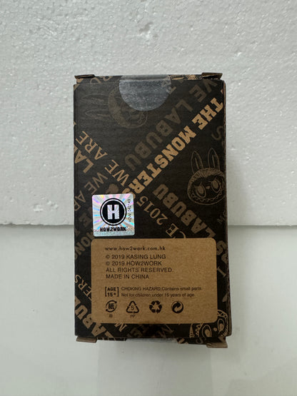 How2work Mini Labubu Yellow Pink Green Japan ver Limited Edition Retired Rare