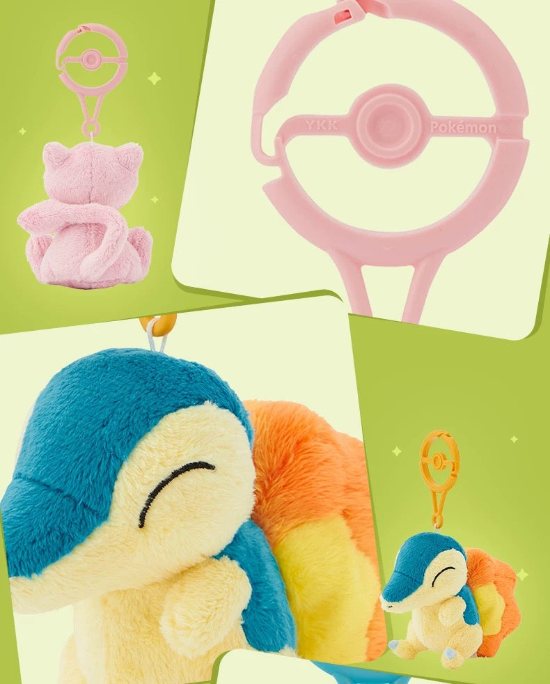 Japan Cartoon Pokemon Center Pokeball Keychain 8th & 9th