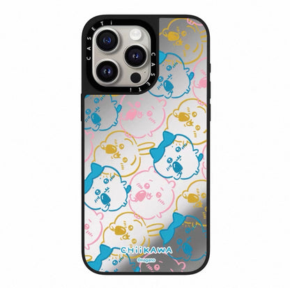 Japanese Cartoon ChiiKawa Mirror Phone Case | ChiiKawa Hachiware Usagi Summer Time Party Part2 6 Styles - iPhone Case 12 13 14 15 16 17 Pro Promax