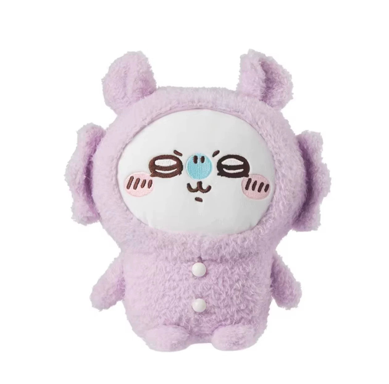 ChiiKawa X Miniso | ChiiKawa Hachiware Usagi Momonga Kurimanju Rakko Pajamas Sitting Plush Doll - Kawaii items Room Decoration doll