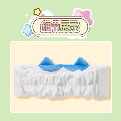 ChiiKawa X Miniso | ChiiKawa Hachiware Usagi Face Headband - Kawaii Make Up Washing Face Item Decoration