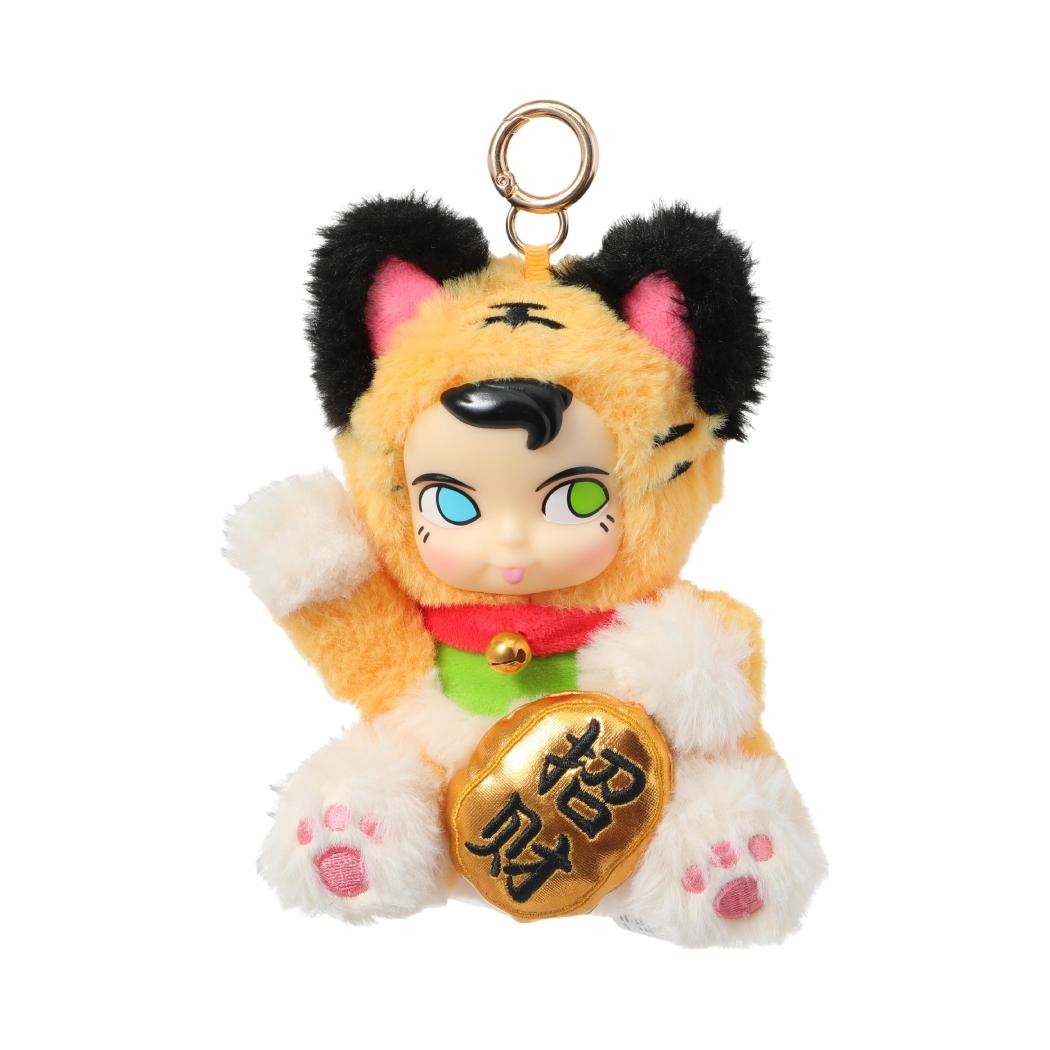 Kenny Wong Sam Sam Characters | Fortune Cat Lucky Cat Plush Doll Keychain Vol 1 -Toy Collection Mystery Blind Box