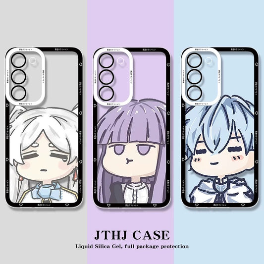 Japanese Anime FRIEREN Cute Style | Frieren Fern Himmel 3 Styles - Phone Case Samsung Galaxy S26 S25 S24 S23 S22 S21 FE Ultra