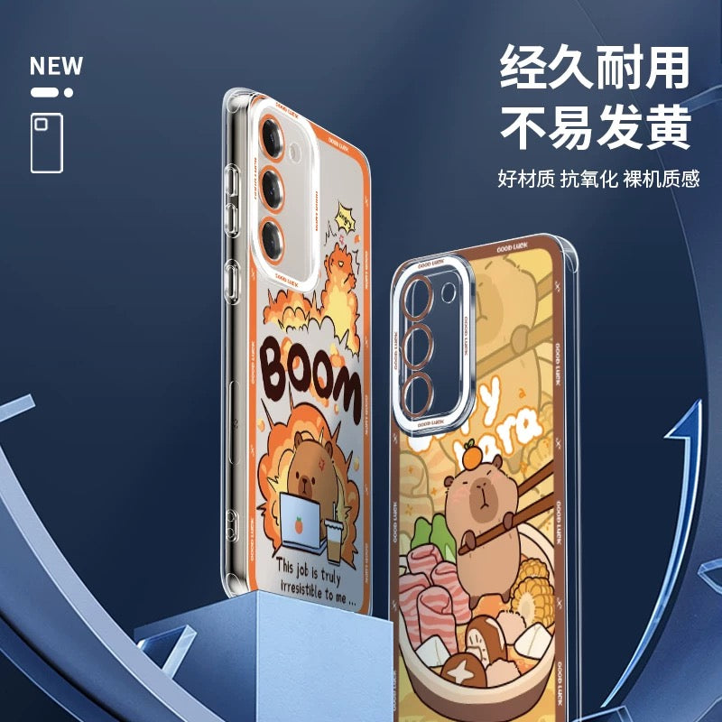Cute Animal Capybara | Part4 8 Styles - Phone Case Samsung Galaxy S26 S25 S24 S23 S22 S21 FE Ultra Edge