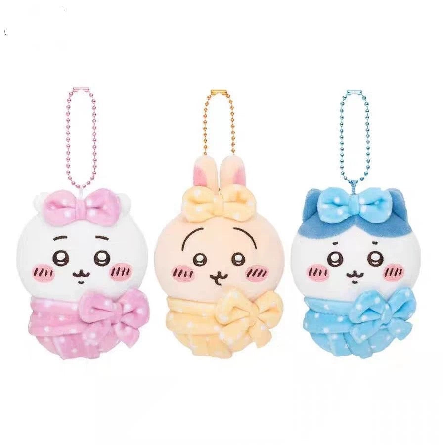 Japan ChiiKawa Baby Style | ChiiKawa Hachiware Usagi - Mini Plush Doll 10cm Keychain