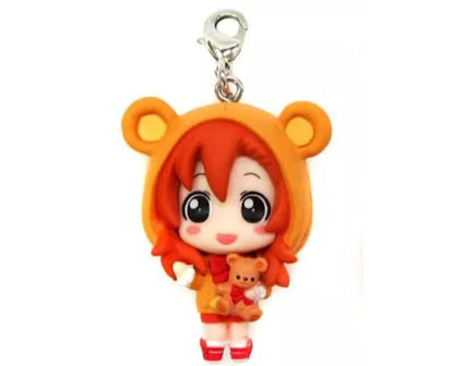 Japanese Anime Love Live! School Idol Project Mini Figure Keychain | Honoka Kousaka Bear Animal Pajamas - 2013 Retried Trading Mascot Charm Collectable Toys Mystery Blind Box