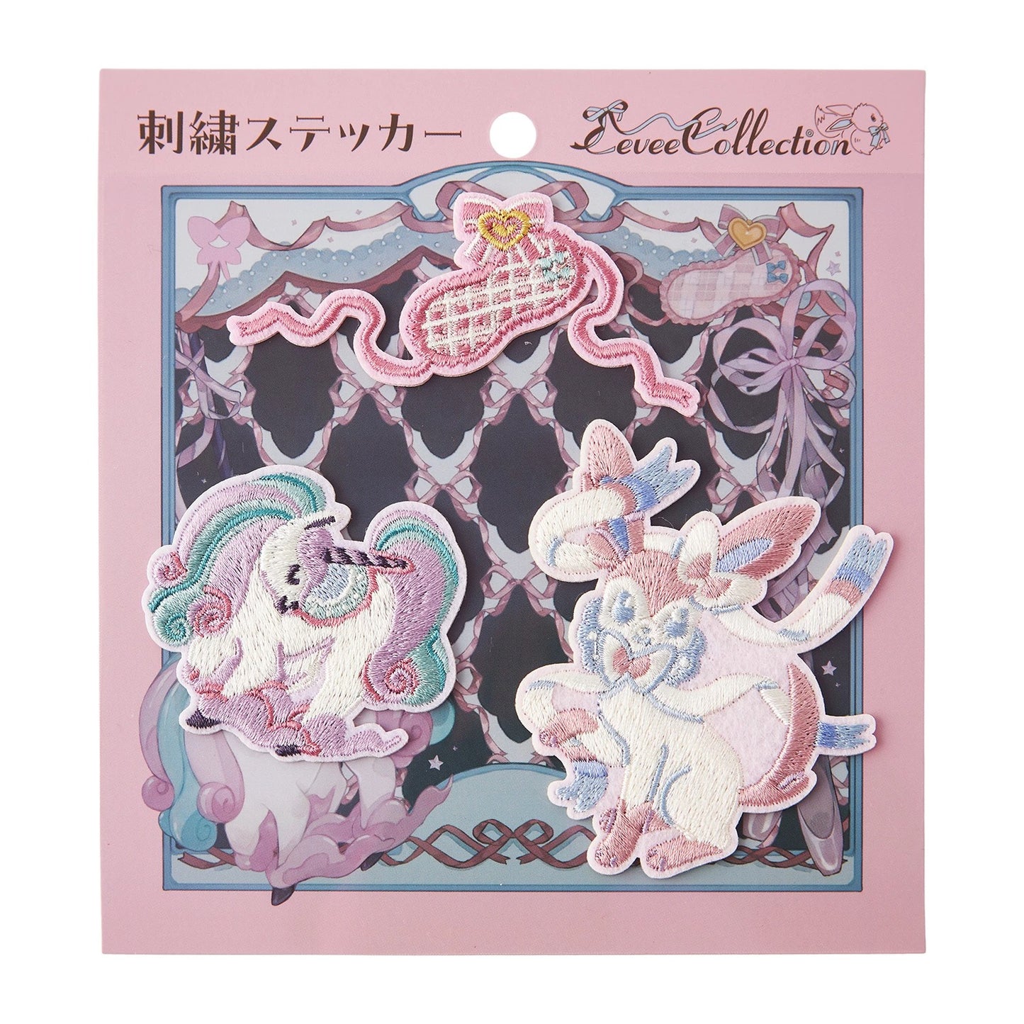Japan Cartoon Pokemon Eevee Evolution Series Embroidery Sticker | Eevee Vaporeon Jolteon Flareon Espeon Umbreon Leafeon Glaceon Sylveon - Evolve Anime Collectable Kawaii Item