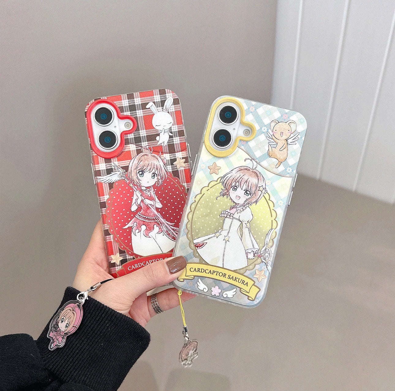 CardCaptorSakura Comic Laser Case | Sakura Cosplay 4 Styles - Phone Case Samsung Galaxy S26 S25 S24 S23 S22 S21 FE Ultra Edge