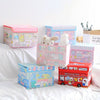 Japanese Cartoon Desert Food Car Storage Box with Cover | Hello Kitty My Melody Little Twin Stars Cinnamoroll Tuxedosam Sanrio Friends - Bedroom Girl Gift