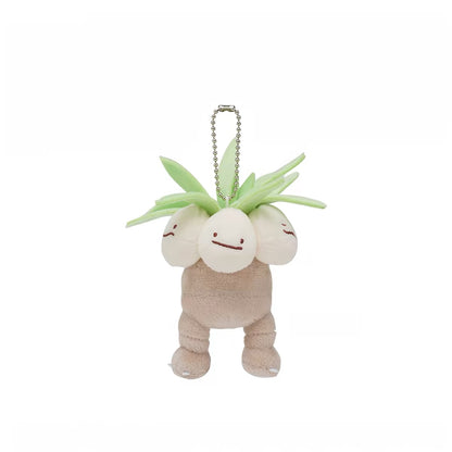 Japan Cartoon Pokemon Center Ditto Crossover Part 5 | Exeggutor Shaymin Magnemite Pichu Raichu Jirachi Wobbuffet Whimsicott Gloom Alolan Vulpix - Mascot Mini Plush Doll