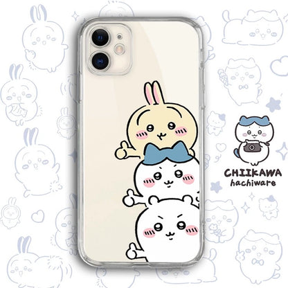 Japanese Cartoon Chiikawa Clean Case | Happy Fun Part1 - Phone Case Samsung Galaxy S26 S25 S24 S23 S22 S21 FE Ultra