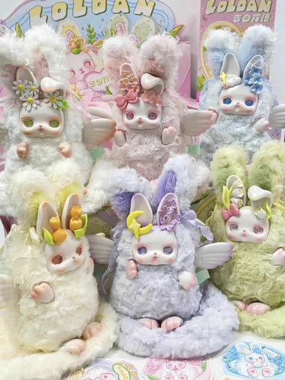 Fantasy Creatures Confession Flowers | LOLOAN Rabbit - Giant Plush Doll Collectable Toys Mystery Blind Box