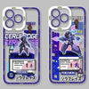 Japan Cartoon Pokemon Game Pixel Version | Ceruledge Evolution - Phone Case Samsung Galaxy S26 S25 S24 S23 S22 S21 FE Ultra Edge