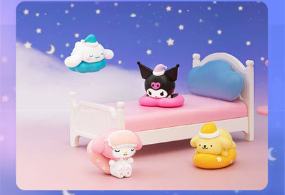 Sanrio Characters Sweet Dream Beans Mini Series | My Melody Kuromi Cinnamoroll Pompompurin Pochacco Hangyodon - Kawaii Collectable Toys Toy Collection