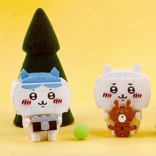 Korea ChiiKawa Building Blocks Toy | Chiikawa Hachiware Usagi - Toy Collections