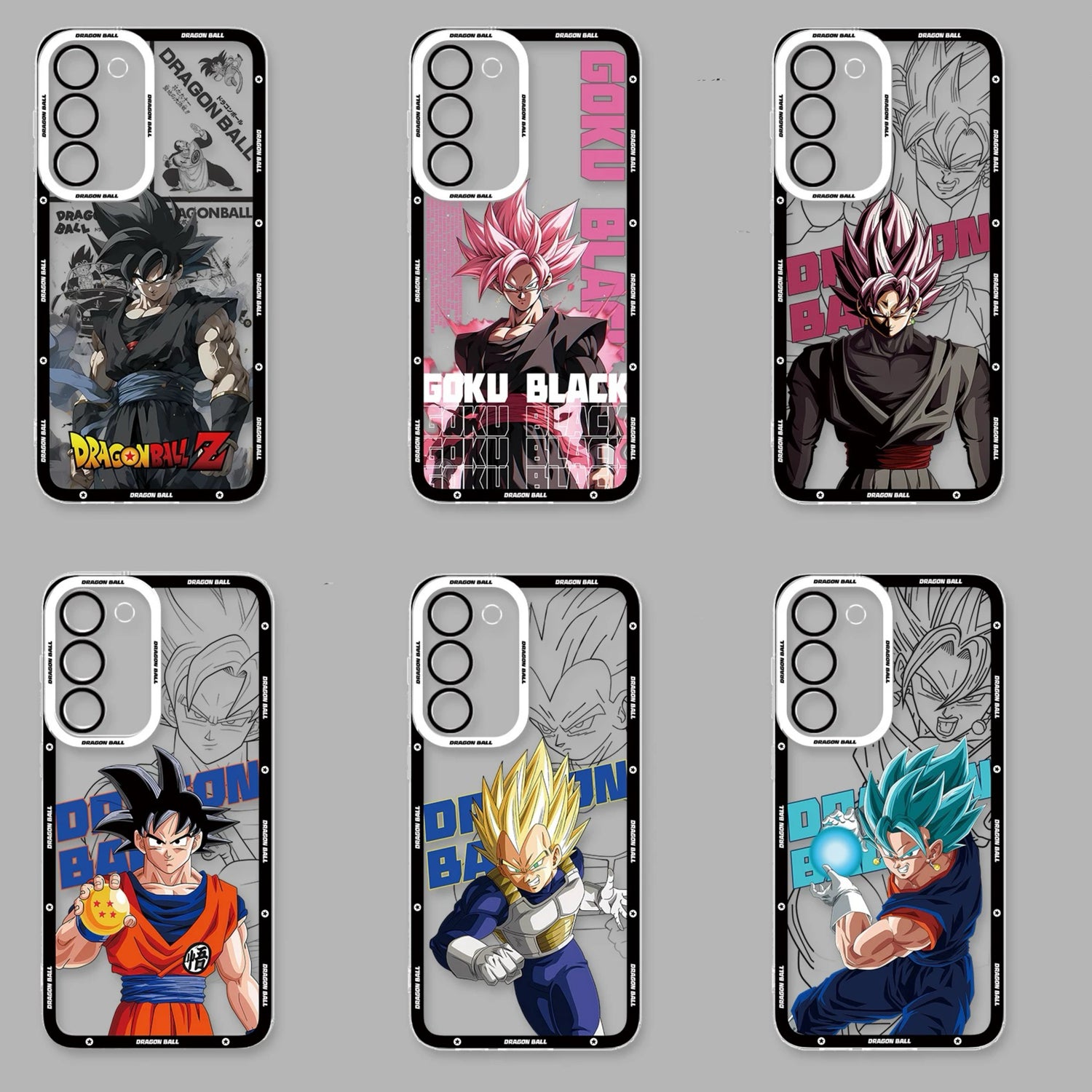 Japanese Anime Dragon Ball | Goku Vegito Vegeta Super Saiyan - Phone Case Samsung Galaxy S26 S25 S24 S23 S22 S21 FE Ultra