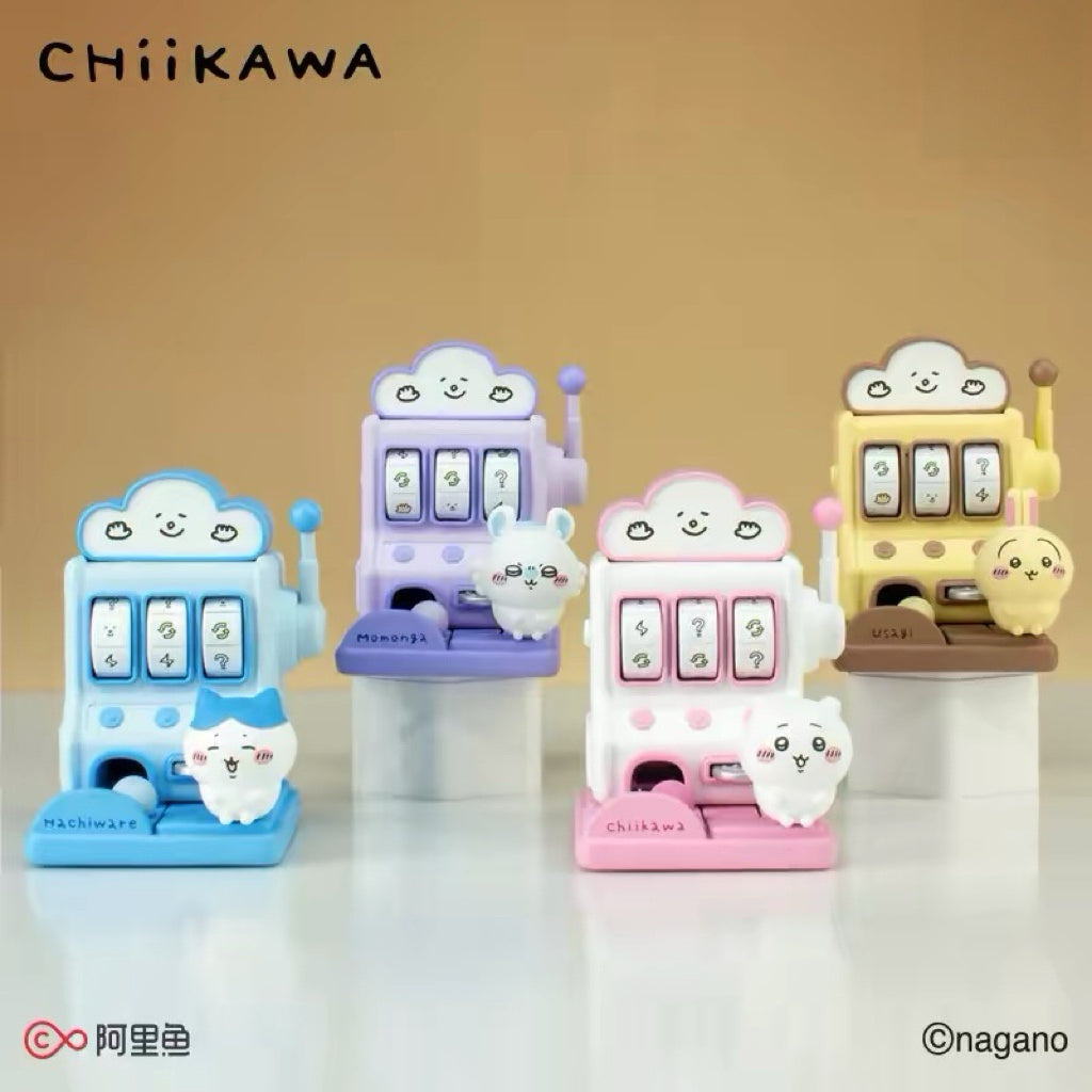 ChiiKawa X Miniso X Sanrio Series | ChiiKawa Hachiware Usagi Momonga Playing with Kitty My Melody Cinnamoroll Pompompurin Kuromi Plastic Mini Figure Blind Box - Kawaii Items Room Decoration Blind Box (副本)