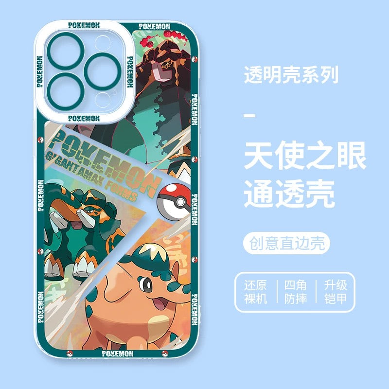 Japan Cartoon Pokemon Evolution Verison | Cufant Copperajah - iPhone Case 6 7 8 PLUS SE2 XS XR X 11 12 13 14 15 16 16e Pro Promax 12mini 13mini