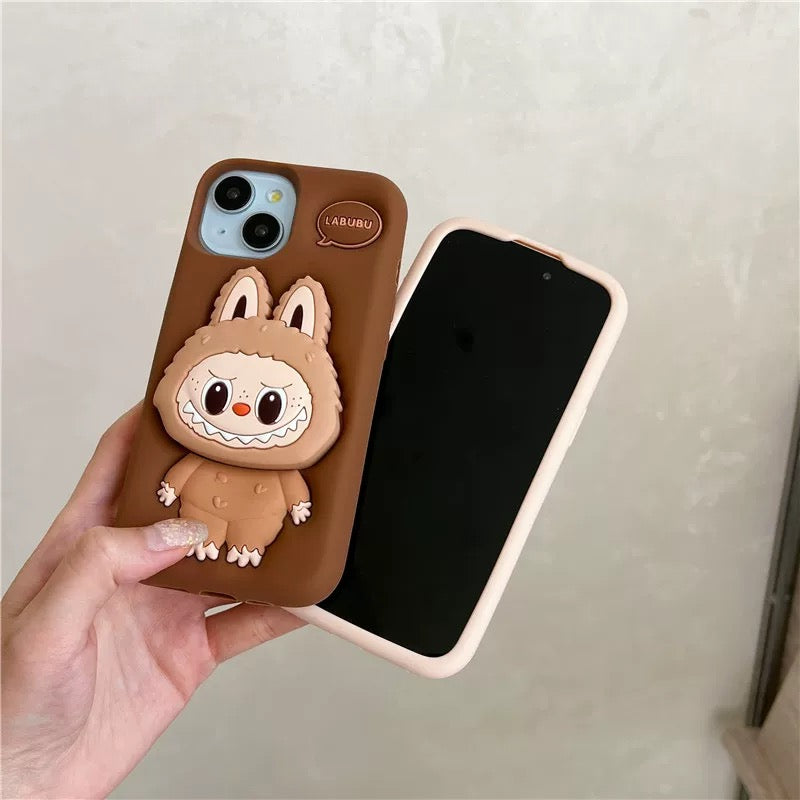 3D Labubu Silicone Cover for iPhone 3D Labubu Silicone Cover for iPhone