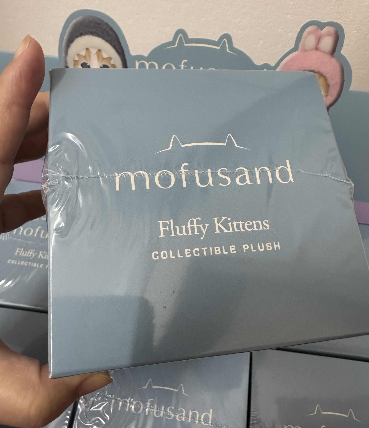 Japan Mofusand Kiramekko Animal Series | Mofusand Cute Plush Doll with Plastic Face Keychain - Kawaii items Room Decoration Doll