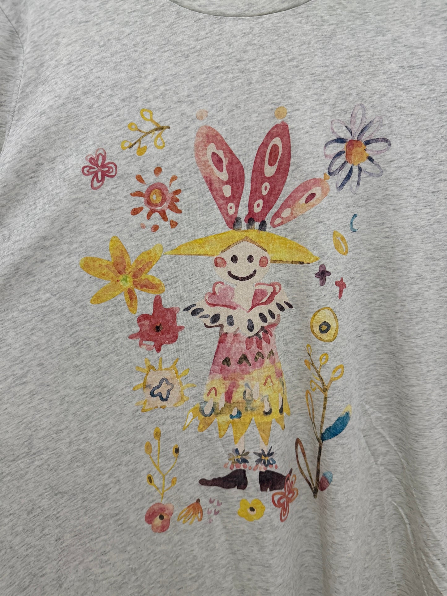 Japanese Cute Style T-Shirt Series | Mori Forest Flower Girl Cool Feel Tee - Kawaii Fashion Items