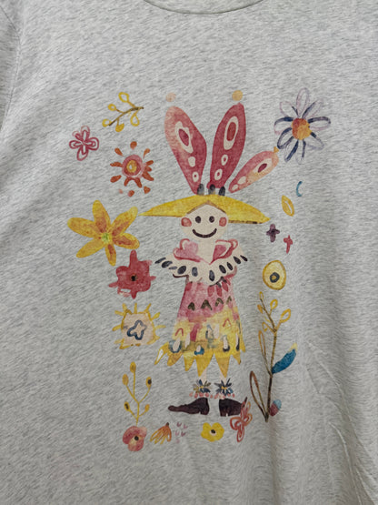 Japanese Cute Style T-Shirt Series | Mori Forest Flower Girl Cool Feel Tee - Kawaii Fashion Items