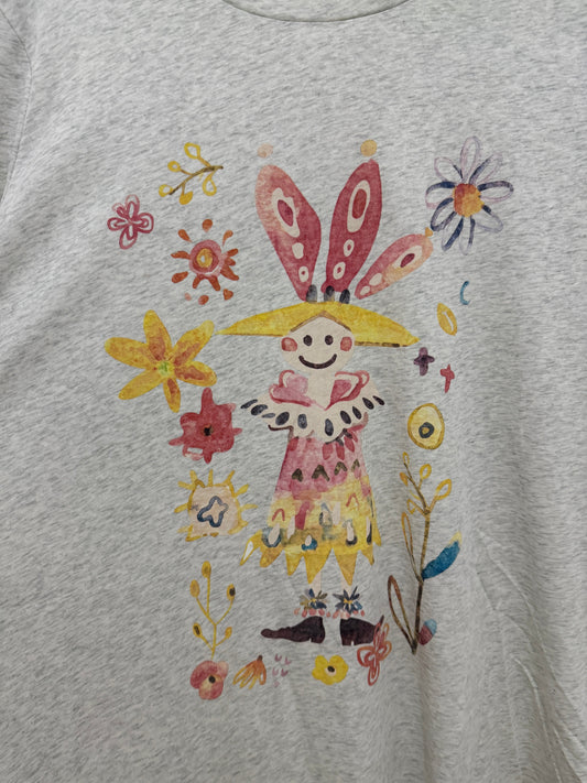 和風かわいいTシャツシリーズ | 森ガールクールフィールTシャツ - 可愛いファッションアイテム