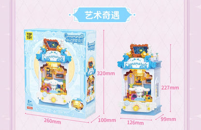 Top Toy x Sanrio Opera Theme | Cinnamoroll Arts Museum - Building Blocks Toy Collections