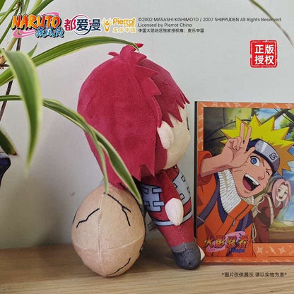 Japanese Anime Naruto Ninja Cute Plush Doll | Gaara 18cm tall - Cute Kawaii Item