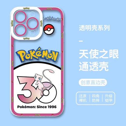 Japan Cartoon Pokemon | Ditto 8 Part1 Styles - iPhone Case PLUS SE2 XS XR X 11 12 13 14 15 16 16e 17 17e Pro Promax 12mini 13mini (副本)