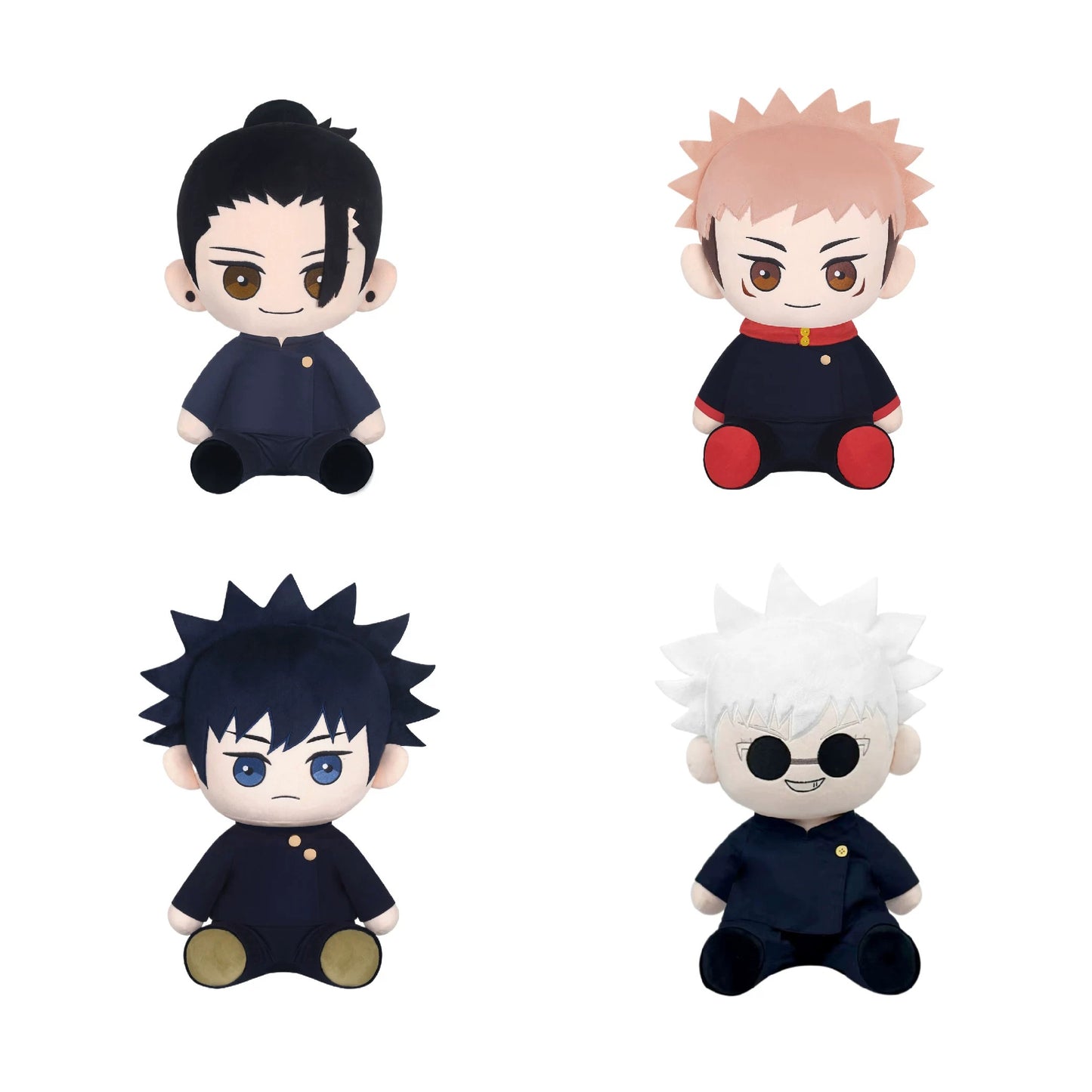 Japanese Anime Jujutsu Kaisen Part 1 Big Plush Doll | Satoru Geto Suguru Yuji Megumi - 40cm Plush Doll Figure Collectable Toys - KawaiiGiftLand