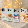 Japanese Cartoon ChiiKawa Daily with Icon Laser Case | Kurimanju Rakko Shisa Furuhonya 4 Styles - iPhone Case 11 12 13 14 15 16 16e 17 17e 18 Pro Promax