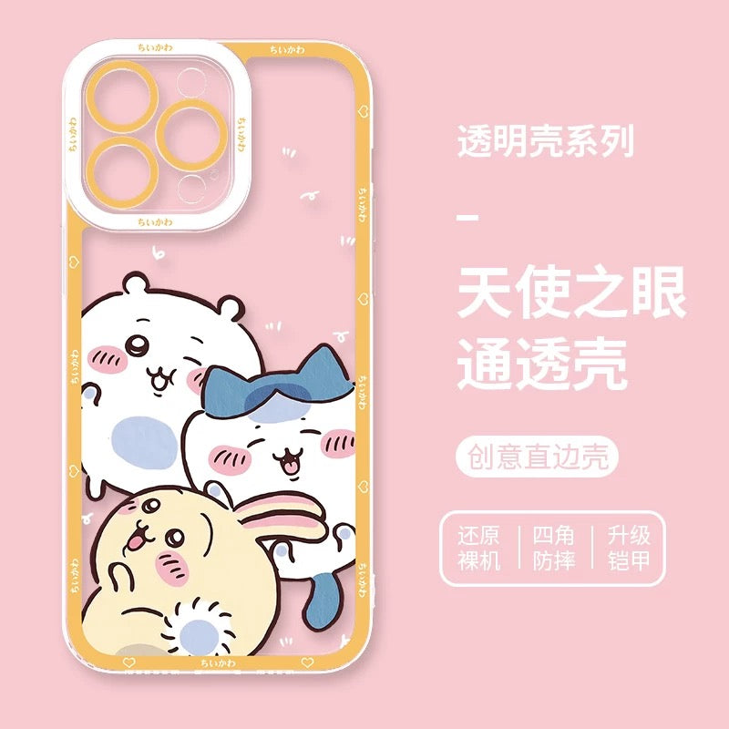 Japanese Cartoon Chiikawa | Rainbow Post Office Daily 8 Style - iPhone Case PLUS SE2 XS XR X 11 12 13 14 15 16 16e 17 17e Pro Promax 12mini 13mini