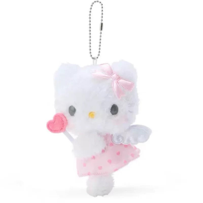 Japan Sanrio Dream Angel | Hello Kitty My Melody Kuromi Cinnamoroll Pompompurin - Mini Plush Doll 10cm Keychain