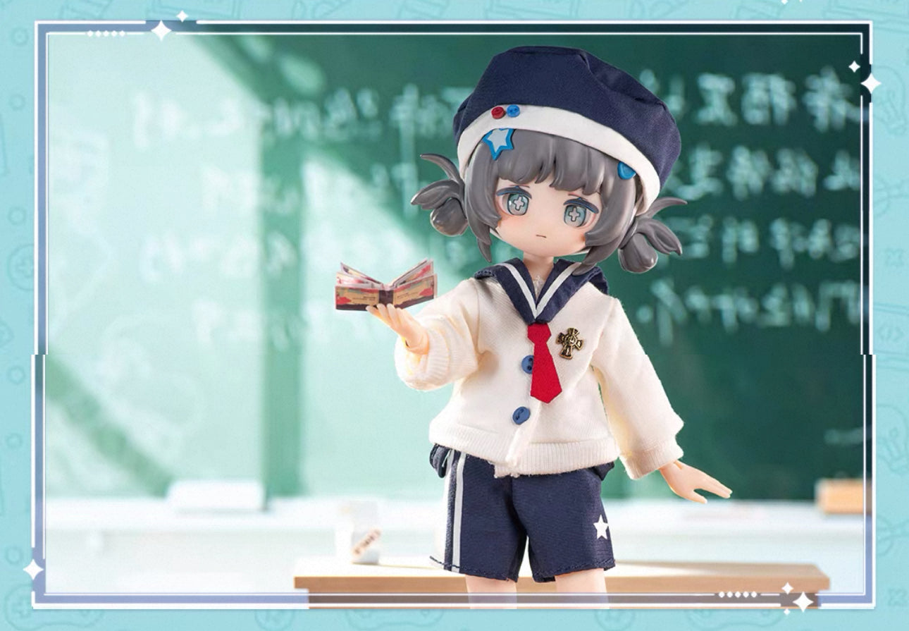 Simon Toys Cosplay Doll Outfits Set Uniform Version | Sailor Uniform Summer & Winter - Original Outfits 1/12 ob11 11cm BJD Doll Ball Joint Doll