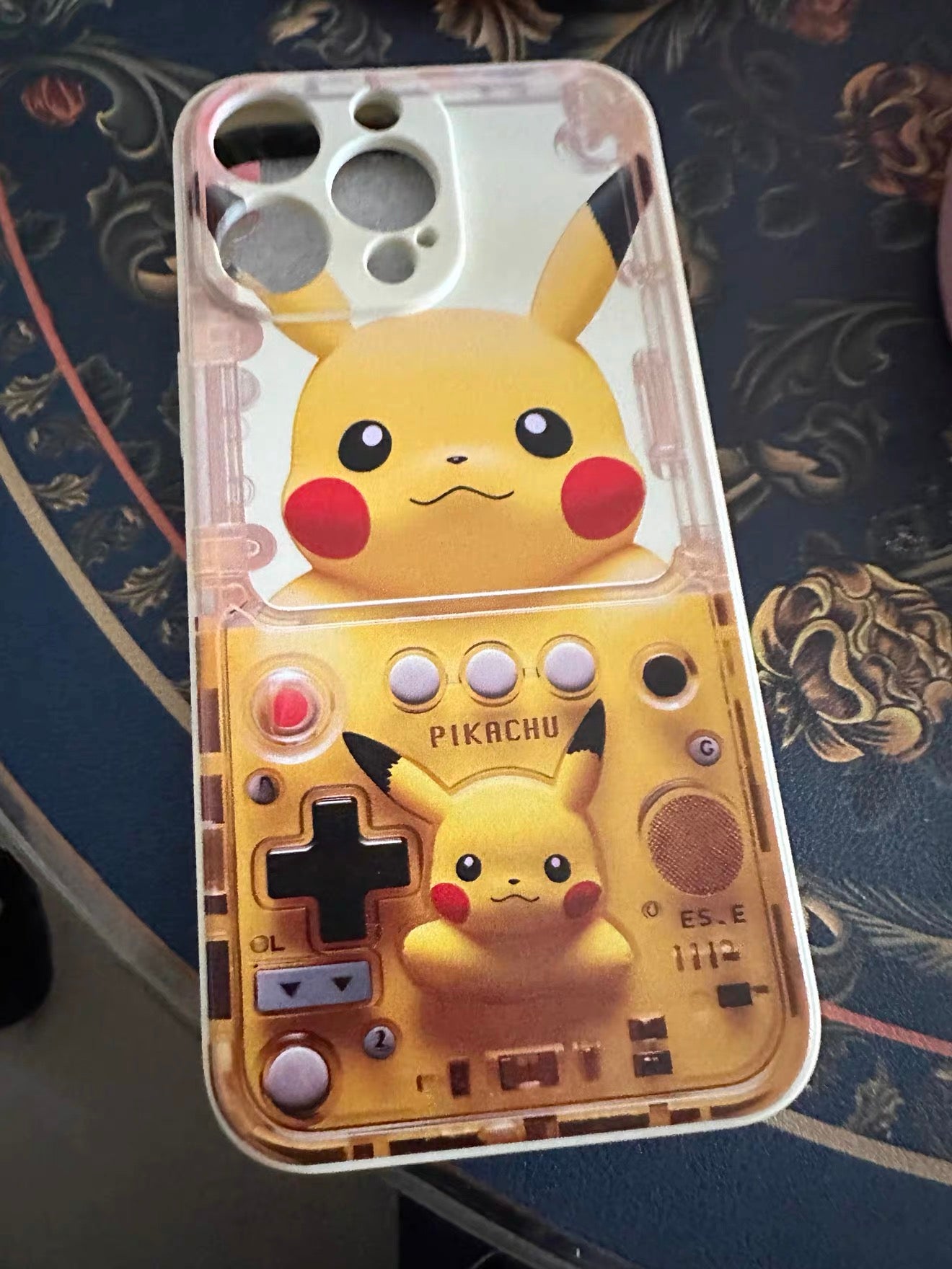 Japan Cartoon Pokemon Fun 3D Print Game Console Version Colour Silicone Case | Pikachu Bulbasaur Squirtle Charmander Psyduck Jigglypuff Eevee Gengar -  iPhone Case PLUS SE2 XS XR X 11 12 13 14 15 16 16e 17 17e Pro Promax 12mini 13mini