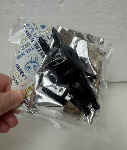 How2work The Little Monster Mini Figure Collection Series 1 | All Black - Retired Rare Toy Collection Mystery Blind Box