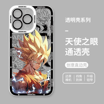 Japanese Anime Dragon Ball | Piccolo Kid Buu Beerus Trunks Super Saiyan Black Vegito Goku - iPhone Case PLUS SE2 XS XR X 11 12 13 14 15 16 16e 17 17e Pro Promax 12mini 13mini