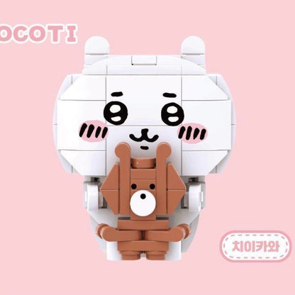 Korea ChiiKawa Building Blocks Toy | Chiikawa Hachiware Usagi - Toy Collections