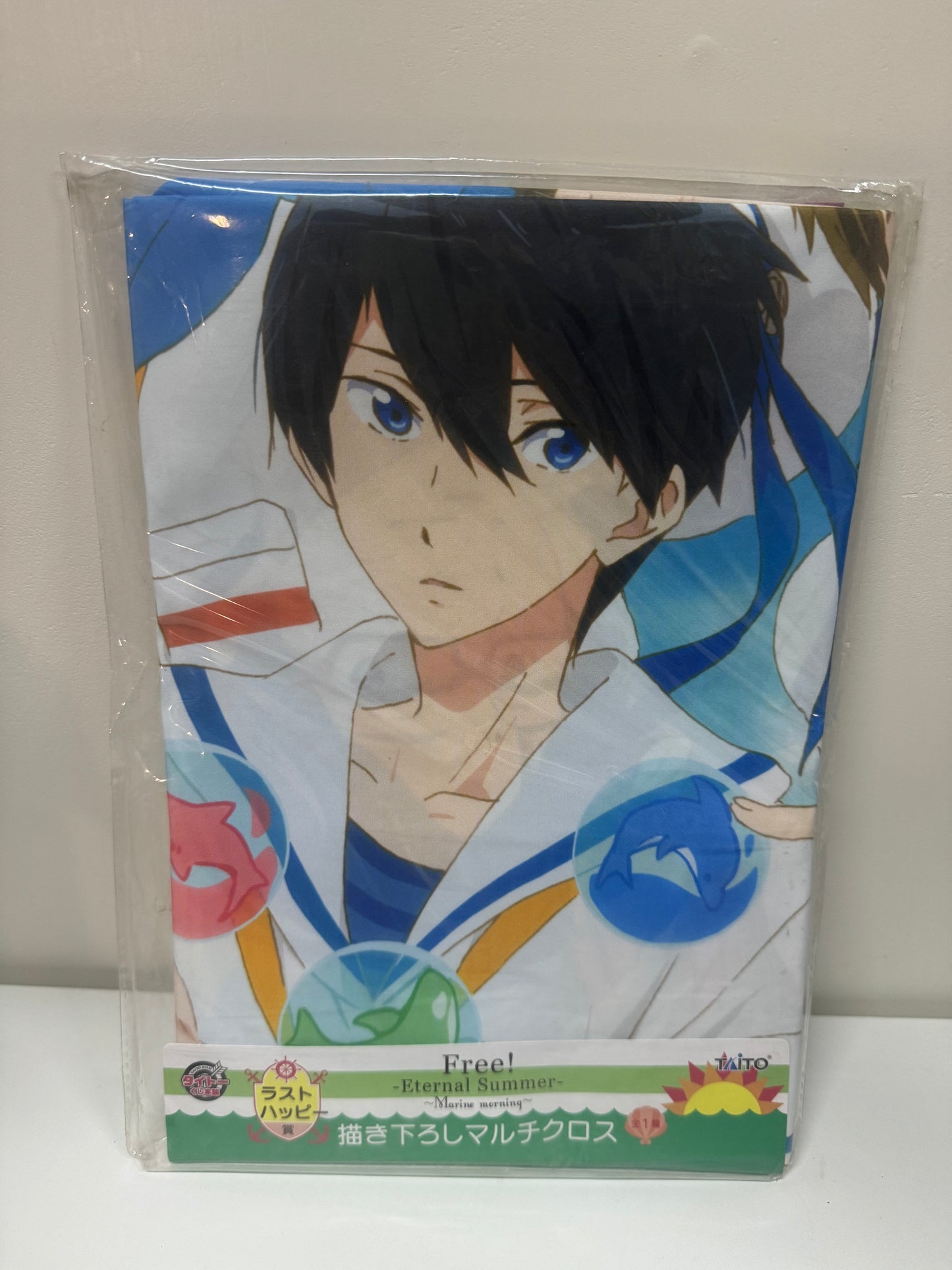 Japanese Anime Free! Iwatobi Swim Club Kuji Marine Morning | Last Prize Fabric Painting - 2015 Cute Kawaii Item