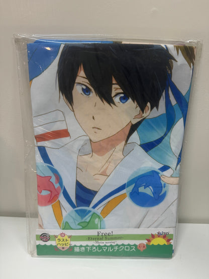 Japanese Anime Free! Iwatobi Swim Club Kuji Marine Morning | Last Prize Fabric Painting - 2015 Cute Kawaii Item