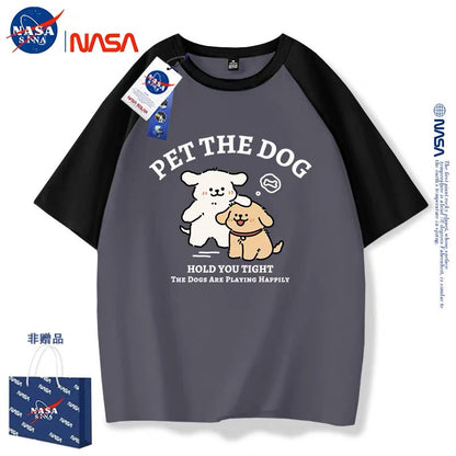 Cute Cartoon Doggie Maltese Puppy Style T-Shirt Series | Pet The Dog Part3 - Kawaii Fashion Items for Child & Adult