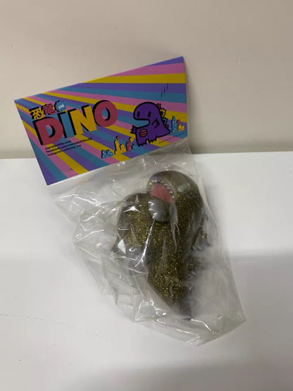 Unbox Dino Gold Glitter Dragon Dinosaur Cute Character Figure Limited Model Rare