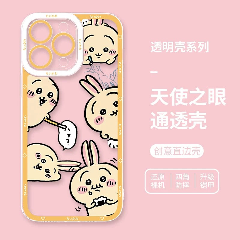 Japanese Cartoon Chiikawa | Rainbow Post Office Daily 8 Style - iPhone Case PLUS SE2 XS XR X 11 12 13 14 15 16 16e 17 17e Pro Promax 12mini 13mini