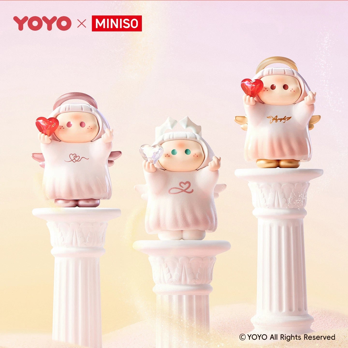 YOYO Chan Mini Figure Part 2 | YOYO Cupid Ring Collection - Collectable Toys Mystery Blind Box
