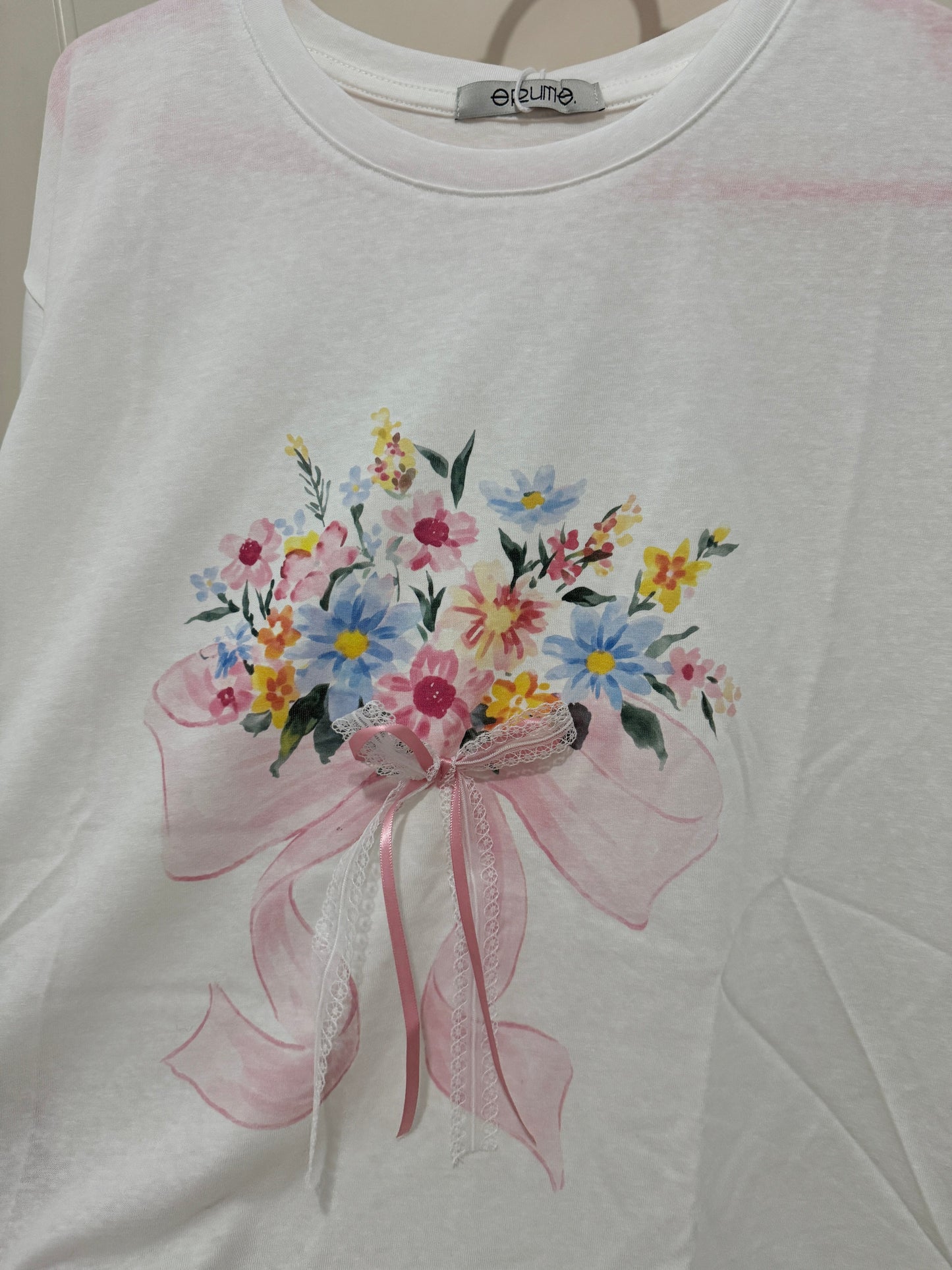 Korean Fashion Garden Style Shirt Series | Pink Flower Bouquet - Kawaii Fashion Items
