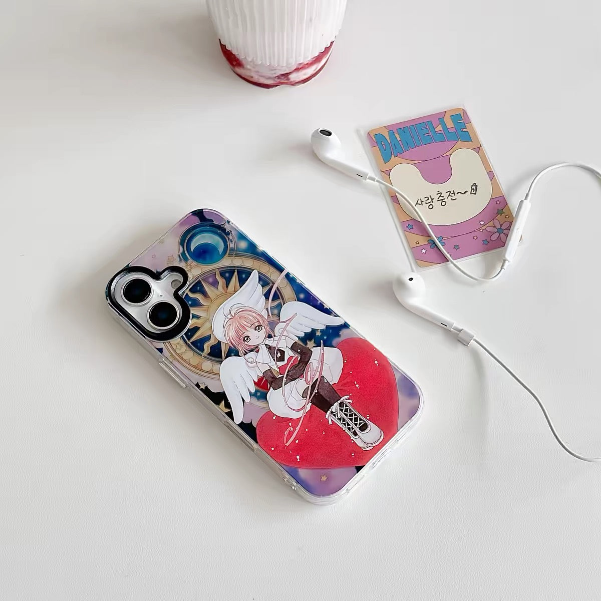 CardCaptorSakura Retro Comic Laser Case | Part 4 Cosplay Style Queen King & Angel - Phone Case Samsung Galaxy S26 S25 S24 S23 S22 S21 FE Ultra Edge