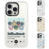 Japanese Cartoon ChiiKawa Clear with Transparent Frame Phone Case |  Pajamas Song & Full Screen Fun Emo ChiiKawa Hachiware Usagi - iPhone Case 12 13 14 15 16 17 Pro Promax