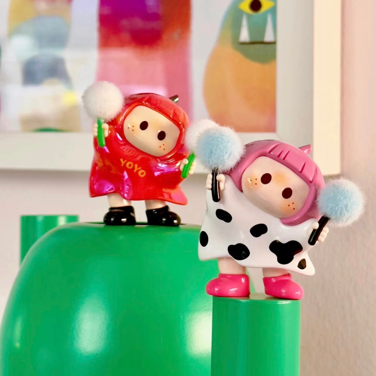 YOYO Chan Mini Figure Part 1 | YOYO Tilted Head Collection - Collectable Toys Mystery Blind Box